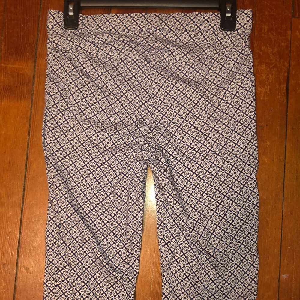 Patterned Stretch Work Pants - Picture 4 of 4